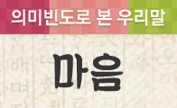 [의미빈도로 본 우리말] 5월은 마음을 전하는 달...'마음'의 의미는?