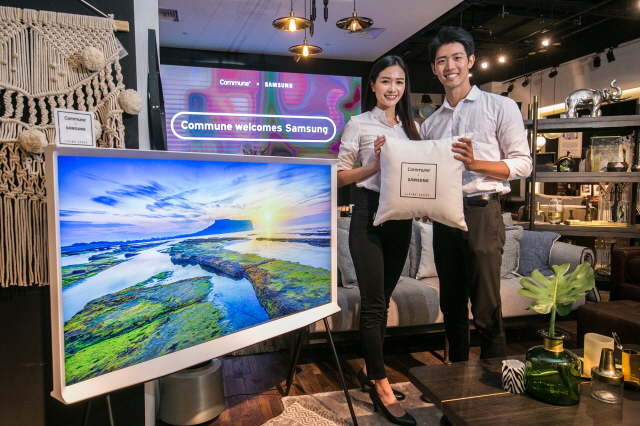삼성전자, 싱가포르에 '세리프 TV' 출시&hellip;체험 공간 오픈