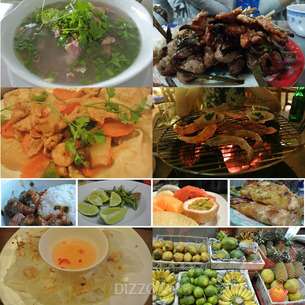 쌀국수, 월남쌈, 반미 등 베트남에서 먹을 수 있는 다양한 음식