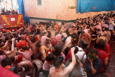 '세계의 이색축제' 스페인 토마티나(토마토 축제)