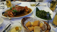 [찍고 먹고] 싱가포르 'PALM BEACH seafood'