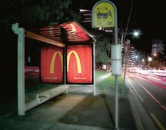 [기발한 광고 마케팅] 버스정류장 마케팅 (5) 맥도날드