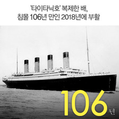 '타이타닉호' 복제한 배, 침몰 106년 만인 2018년에 부활