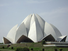 [세계의 이색 건물들] (19) 인도 델리, 로터스 템플(Lotus temple)