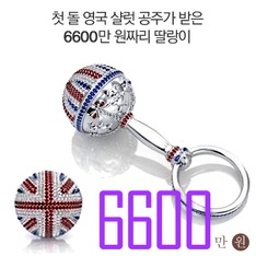 첫 돌 영국 샬럿 공주가 받은 6600만 원짜리 딸랑이