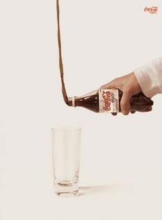 [기발한 광고] 가벼운 콜라, 코카콜라 라이트