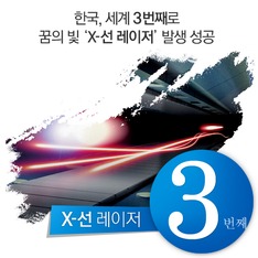 한국, 세계 3번째로 꿈의 빛 'X-선 레이저' 발생 성공