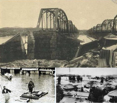 1925년 7월 4일, 을축(乙丑) 대홍수로 670명 사망