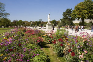파리의 아름다운 공원 튈르리 정원