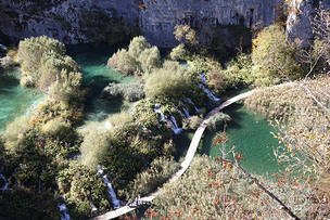 요정이 나올 것 같은 풍경&hellip;크로아티아 '플리트비체 국립공원'