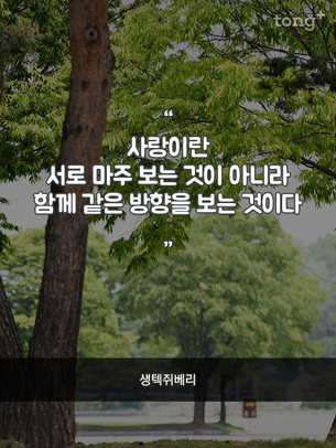 이번 주 '마음한줄': 두근두근 사랑 명언 "뭐든지 자꾸 해주고 싶은 건 좋아하는 거고&hellip;사랑이란" 등