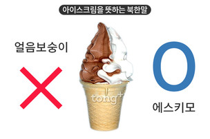 아이스크림을 뜻하는 북한말? '얼음보숭이'는 잊으세요!