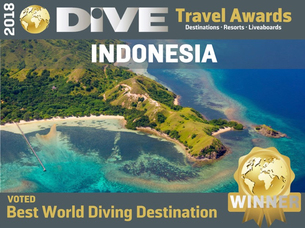 인도네시아, 세계 최고의 다이빙 지역, 리조트, 리버보드 부문 2년 연속 1위
