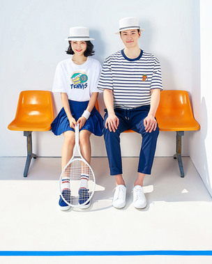 NII x 카카오프렌즈, '플레이 테니스' 티셔츠 시리즈 인기