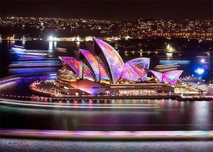 창의적인 무대가 준비된 호주 최대 빛 축제 '비비드 시드니(Vivid Sydney)' 개최