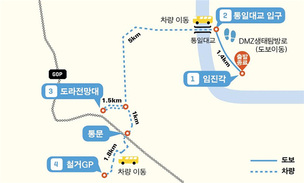 8월 10일 개방! '디엠지(DMZ) 평화의 길' 파주 구간, 탐방 참가 신청 방법은?