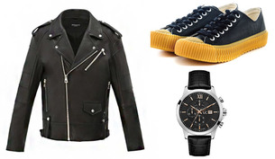 자연스러운 멋을 연출하는 '레더' 소재 아이템은?