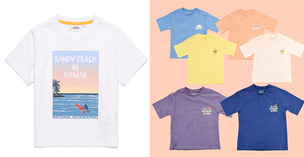 유니크한 티셔츠&rarr;뉴트로룩&middot;패밀리룩 등 트렌디한 여름 키즈룩