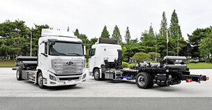 현대차, 수소전기 대형트럭 세계 최초 양산&hellip; 유럽 친환경 상용차시장 본격 진출