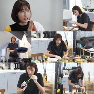'나혼자산다' 김연경 선수, 식빵언니의 쿨내 폴폴 김밥 만들기