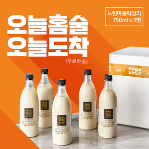 홈술닷컴, 오늘 배송 전용 '느린마을막걸리' 한정 수량 판매