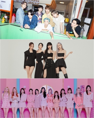 BTS&middot;블랙핑크&rarr;아이즈원, '2020 APAN 뮤직 어워즈' 톱30 선정