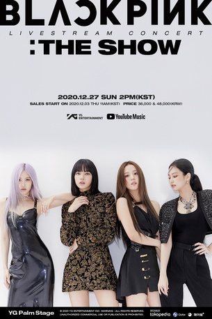 블랙핑크, 유튜브 최초 온라인 콘서트 파트너십 체결&hellip;27일 'THE SHOW' 개최