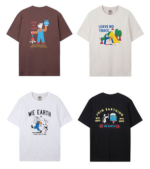 탑텐 X 조인혁, 환경에 대한 소중함 담은 뉴트로 감성 아트웍 티셔츠