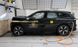 BMW iX, 유로 NCAP서 최고 안전 등급 획득