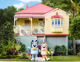 오스트레일리아 인기 애니메이션에 나온 집, 에어비앤비에 등장