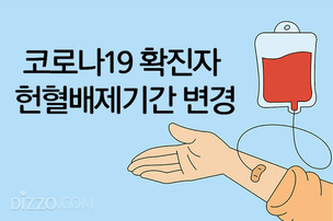코로나19 확진자, 헌혈 배제 기간 단축&hellip;치료 종료 후 '4주&rarr;10일'로 변경