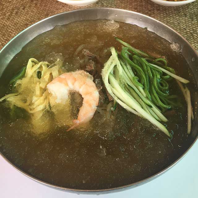 [찍고 먹고] 사계절 중국냉면, 이화원의 비취냉면