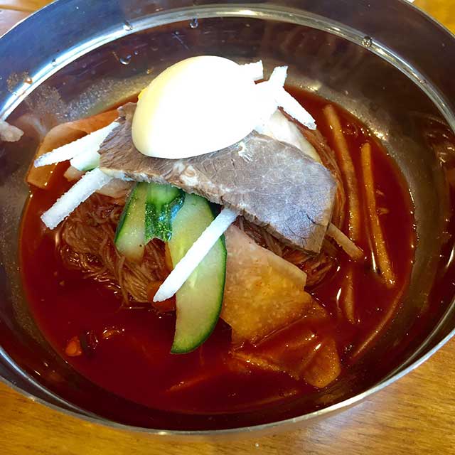 [찍고 먹고] 파주의 냉면, 만두 전문집 '만세면옥'