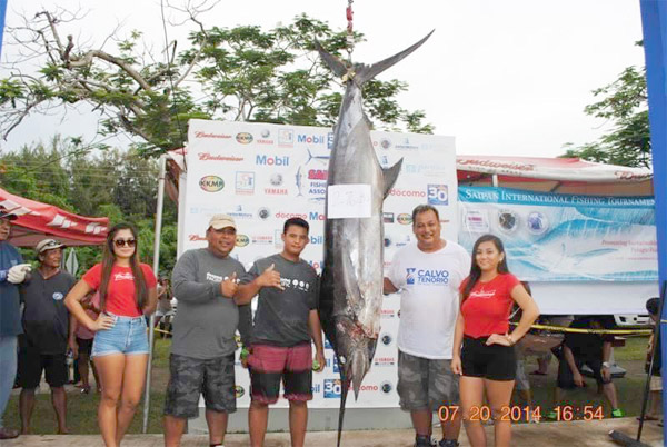 2014년 사이판 국제 낚시 대회. /사진=www.saipantribune.com