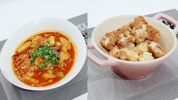 이연복 '육해공 연볶이' vs. 김풍 '너는 힙합! 나는 햄팝!' / 사진=JTBC '냉장고를 부탁해' 사이트