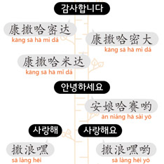 재미있는 중국식 한국어