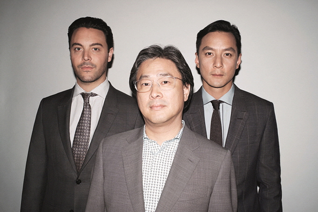 영화 'A Rose, Reborn'의 박찬욱 감독과 잭 휴스턴