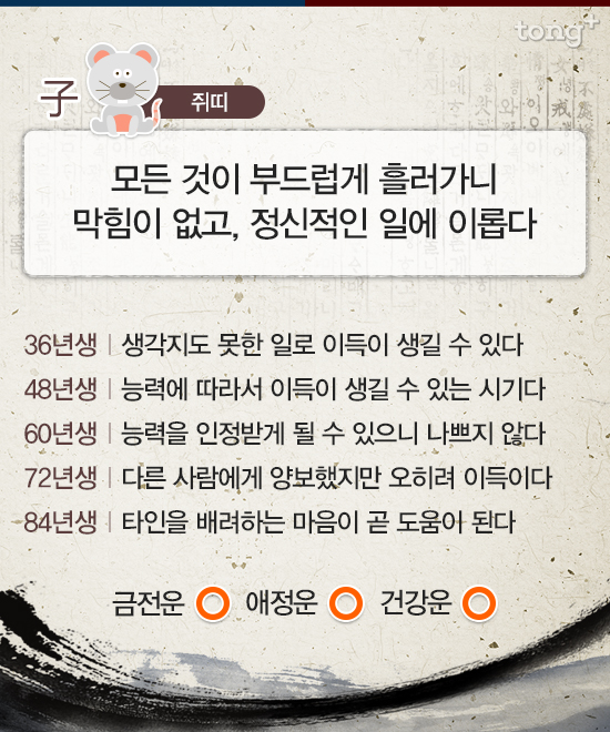 [스타 띠별 운세] '용띠' 지드레곤,  "달콤한 이야기에는 함정이 있는 법이다"