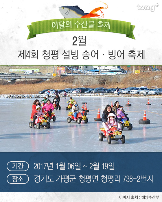 추워서 더 재밌는 '청평 설빙 송어·빙어 축제'
