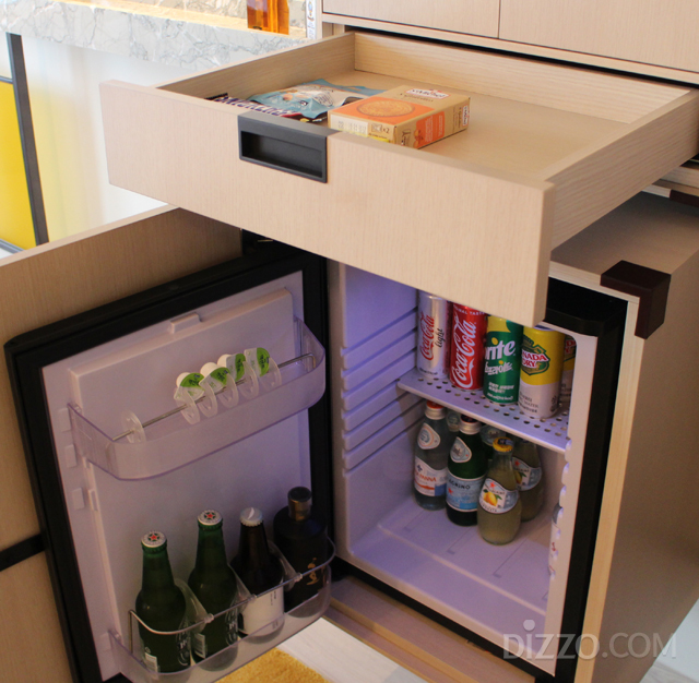 무료 미니바(사진촬영=서미영)