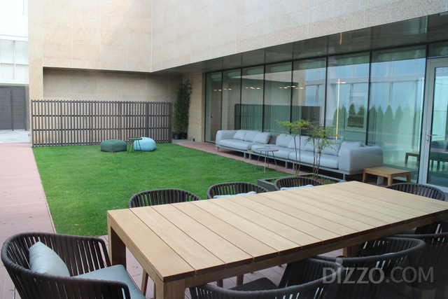 야외 테라스와 가든(사진촬영=서미영)