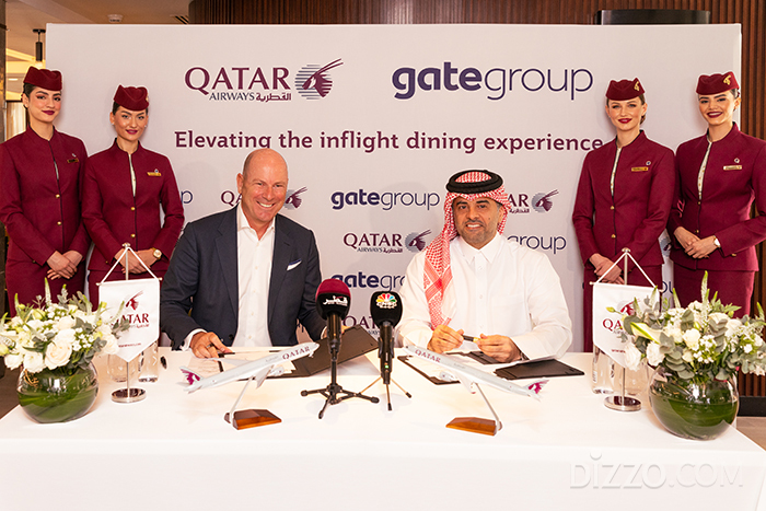 카타르항공, 게이트그룹과 파트너십 체결하고 기내식 수준 올린다 