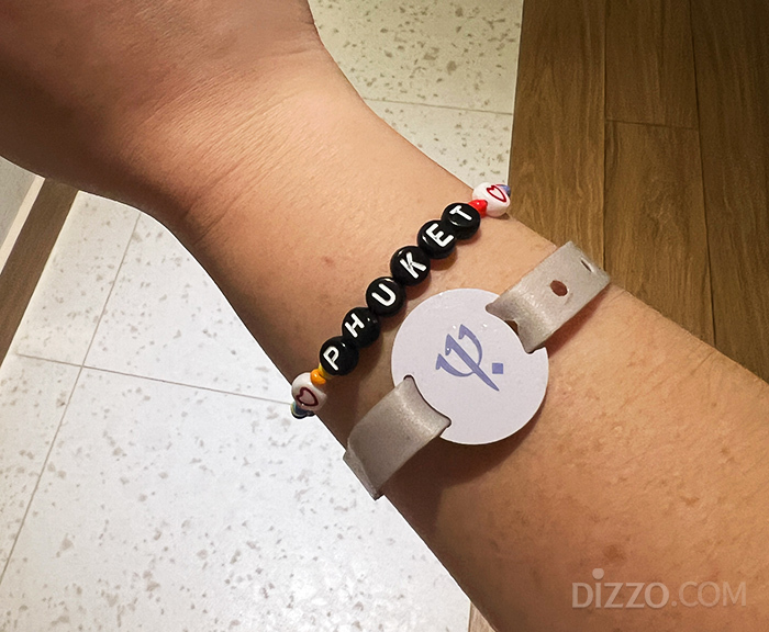 클럽메드 푸켓의 팔찌