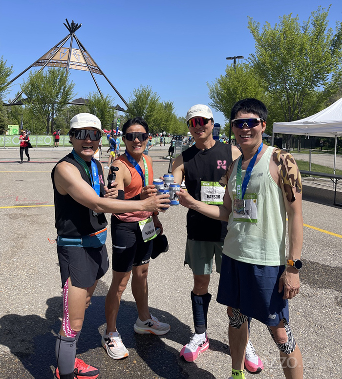 마라닉 TV 캘거리 마라톤(사진제공=알버타주관광청)