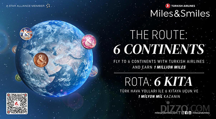 터키항공, 6대륙 여행 완주 시 100만 마일리지 지급하는 '더 루트' 캠페인 론칭