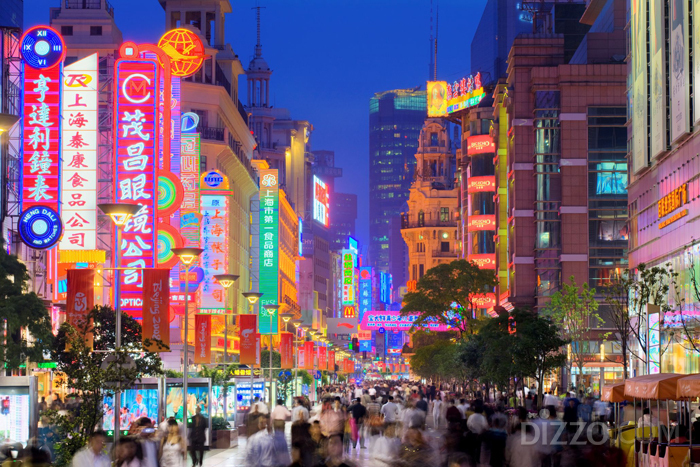 중국의 야경. 올해 설 연휴 반값 수준의 항공권 가격과 무비자 입국이 가능해진 중국이 가성비 여행지로 급부상했다.(사진출처=호텔스컴바인)