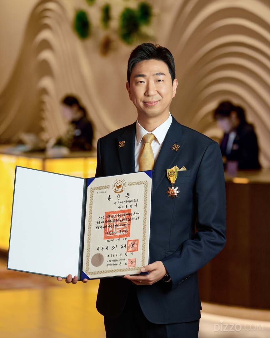 ‘국민훈장 목련장’을 수훈한 조영우 인스파이어 치프 컨시어지(사진제공=인스파이어 리조트)