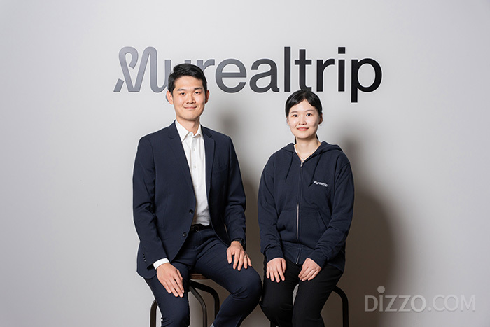 (왼쪽부터)마이리얼트립 주진명 CFO, 허원진 CTO(사진제공=마이리얼트립)
