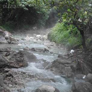 대만 베이터우 온천의 진원지 '지열곡(地熱谷)'을 가다