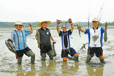 시원한 물놀이와 수려한 자연경관을 갖춘 어촌체험마을 8선